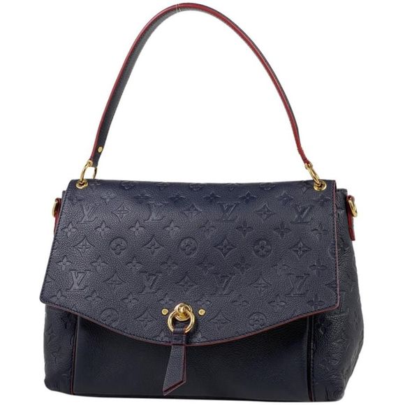 Louis Vuitton Blanche Implant Marine Rouge Navy Shoulder Bag - Picture 1 of 8